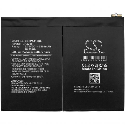 Batterie tablette apple a2324