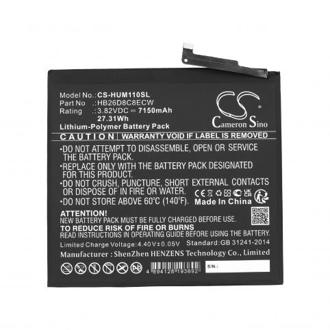 Batterie tablette huawei dby w09