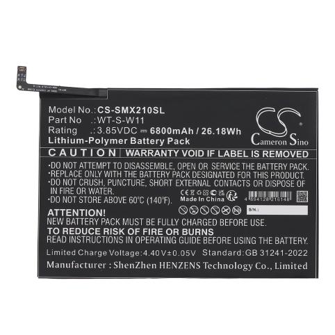 Batterie tablette samsung smx210nzaeg