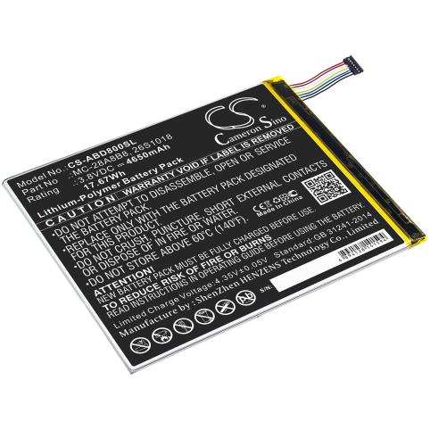 Batterie tablette amazon pr53dc