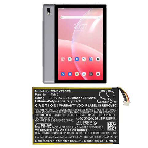Batterie tablette blackview tab 9 10.1inch