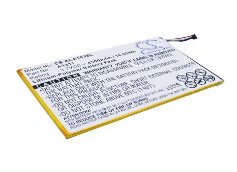 Batterie tablette acer a1 830