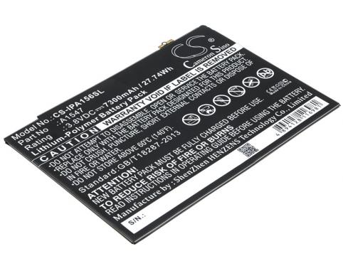 A1547 ipad air 2 batterie tablette apple