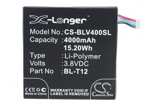 Batterie tablette lg pad 7.0