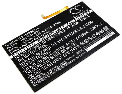 Hb26a510ebc mediapad m2 10.1 batterie tablette 