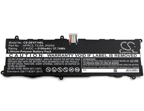 Batterie tablette dell venue 11 pro 7140 tablet