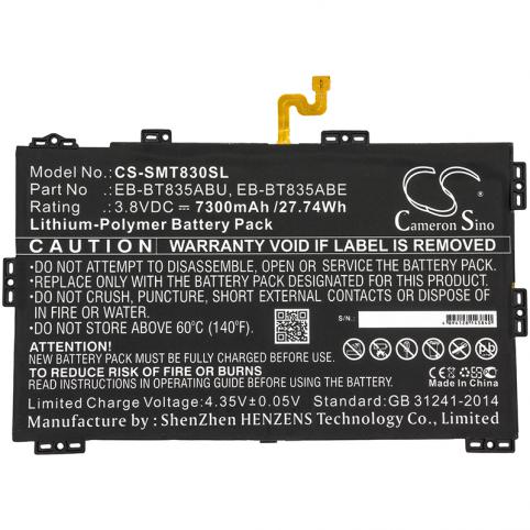 Batterie tablette samsung galaxy tab s4 10.5 2018 td lte