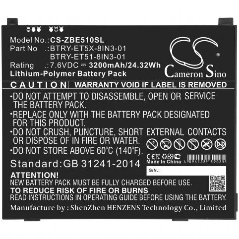 Batterie tablette zebra et56