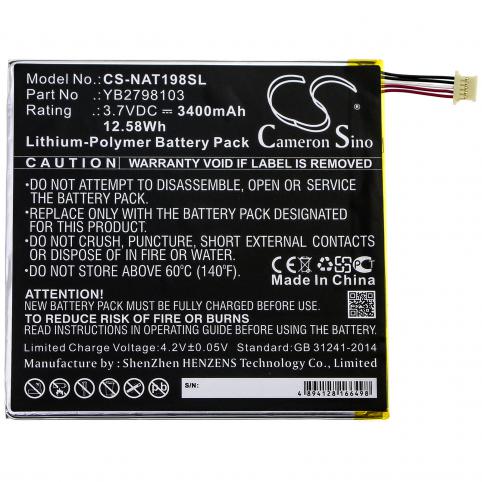 Batterie tablette onn tablet 8