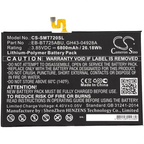 Batterie tablette samsung galaxy tab s5e lte