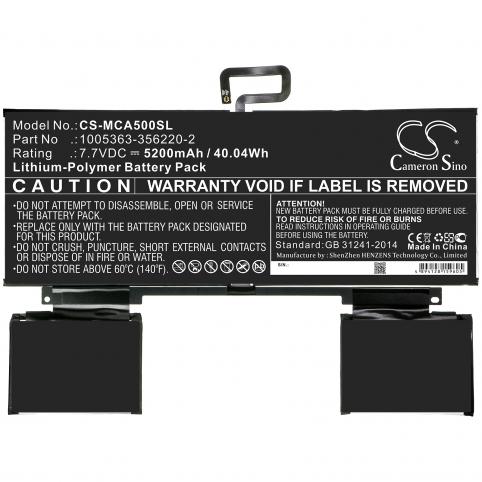 1005363 356220 2 surface a50 batterie tablette 
