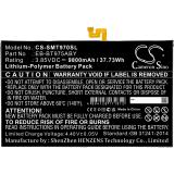 Batterie tablette samsung sm t976n