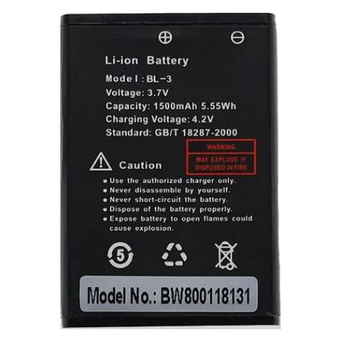 Batterie talkie walkie baofeng bf t6