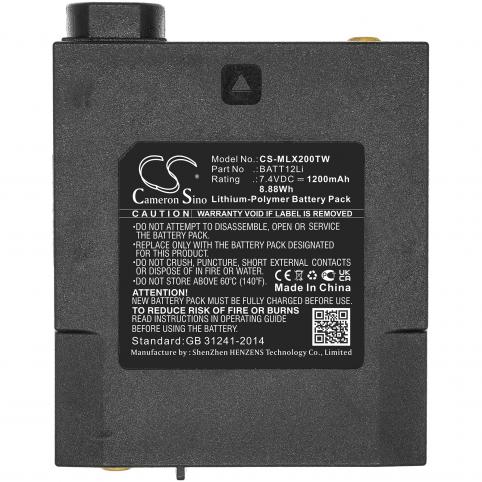 Batt12li gxt2000 batterie talkie walkie midland