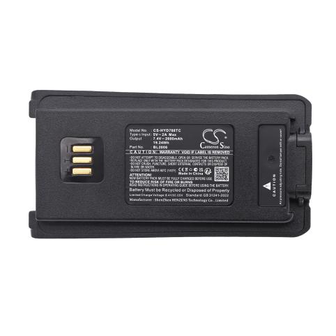Batterie talkie walkie hyt dmr pd 702