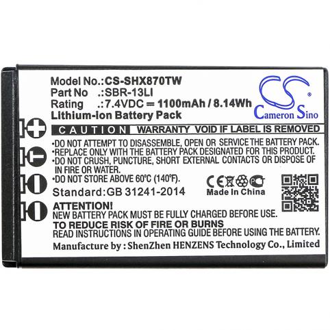 Refc batterie sbr 13li