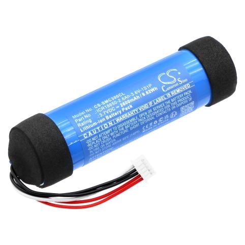 Batterie  snom icr18650 2.6ah 3.6v 1s1p