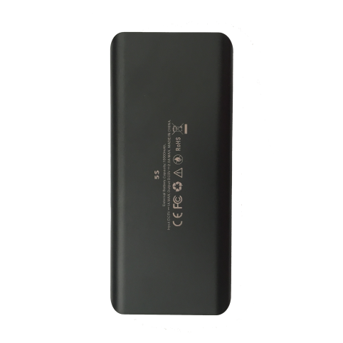 Batterie  externe 10000 mah noir led