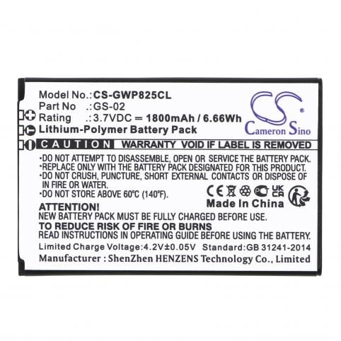 Batterie telephone sans fil grandstream wp825
