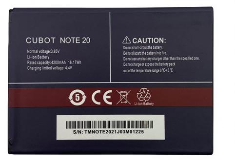 Batterie telephone cubot note 20