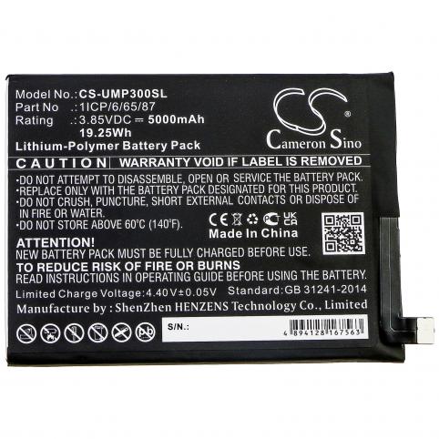 Batterie  umi 1icp/6/65/87 umidigi power 3