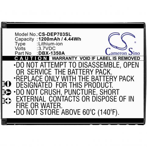 Dbx 1350a 7030 batterie telephone doro