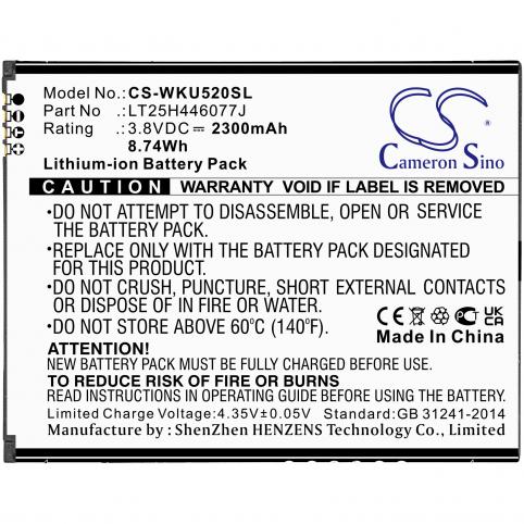 Batterie telephone wiko u520as