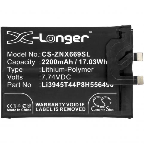 Batterie telephone zte nx669j p