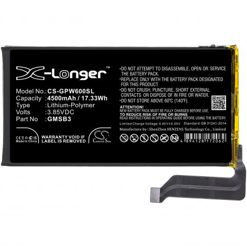 Gmsb3 pixel 6 batterie telephone google