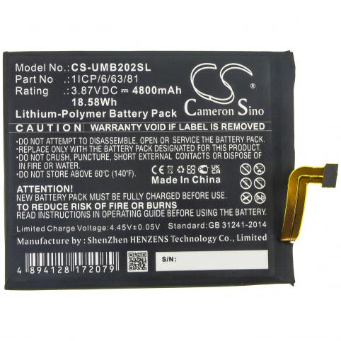 Batterie  umi 1icp 6 63 81