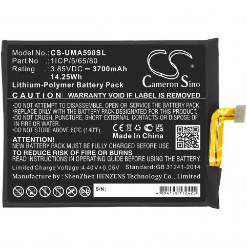1icp 5 65 80 umidigi a9 pro batterie telephone 