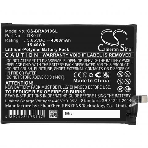 Batterie telephone blackview a80 pro