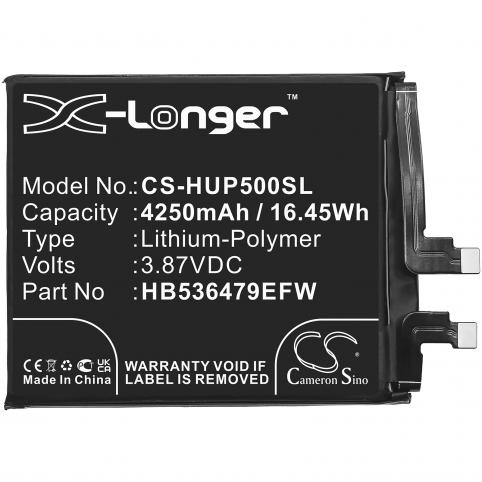 Batterie telephone huawei p50 pro