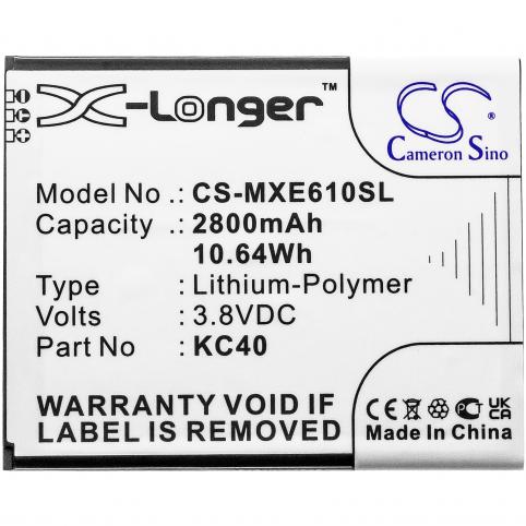 Batterie  lenovo kc40 k10 2019