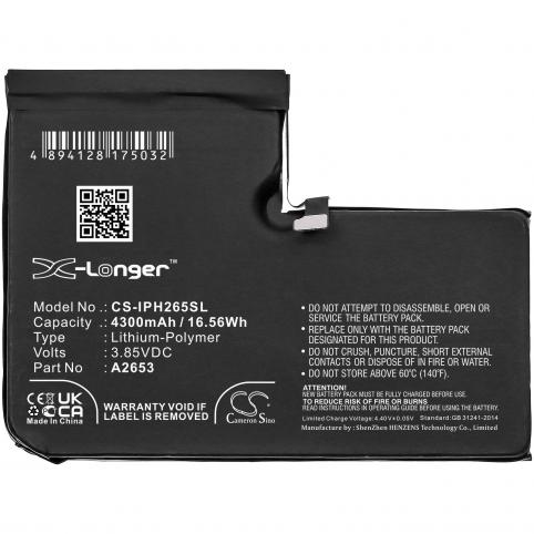 Batterie  apple a2653 iphone 13 pro max