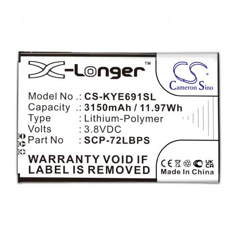 Batterie telephone kyocera e6910