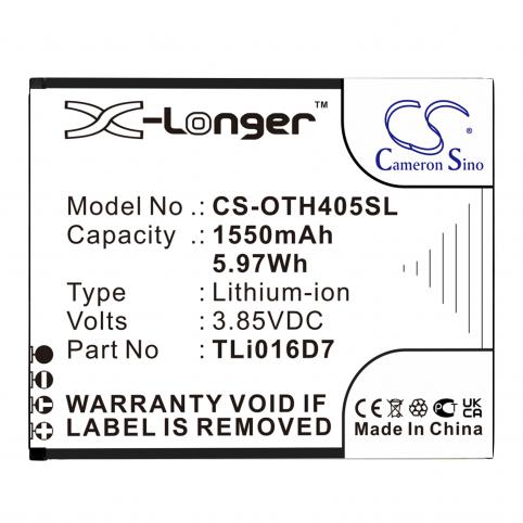 Batterie telephone alcatel u3 2018 4g