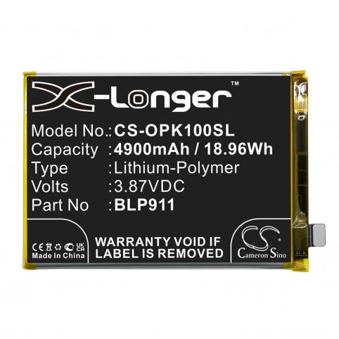 Batterie telephone oppo rmx3491