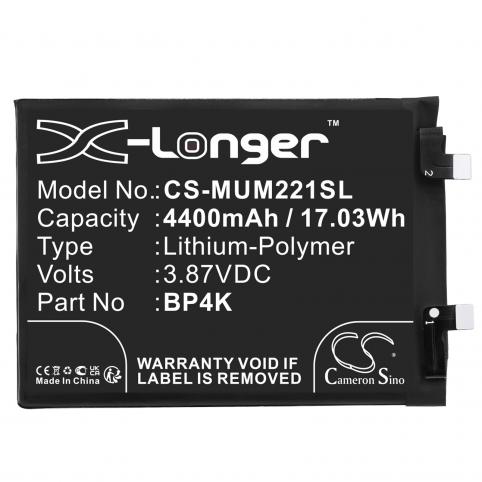 Batterie telephone xiaomi note 12 pro