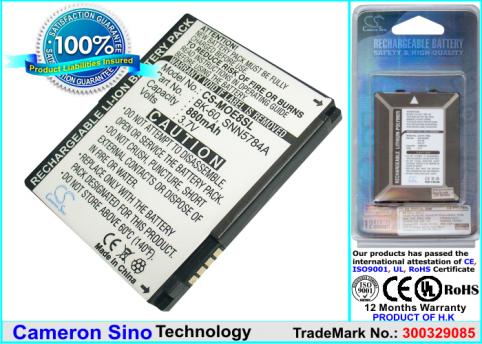 Batterie telephone motorola nextel motovu204