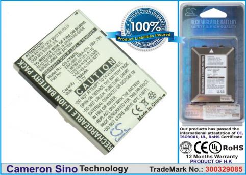 Batterie  benq siemens a31 , c65 , c75 , cf62 , cf62t , ct66 , cx65 , cx70 emoty