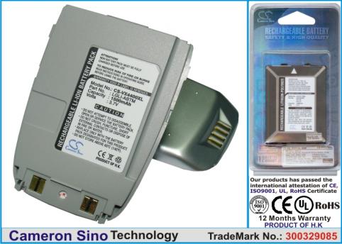 Batterie telephone lg vx 4400