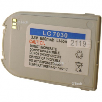 Batterie  lg 7030 , lg7030 , g7030  argente