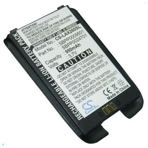 Batterie telephone lg ax260