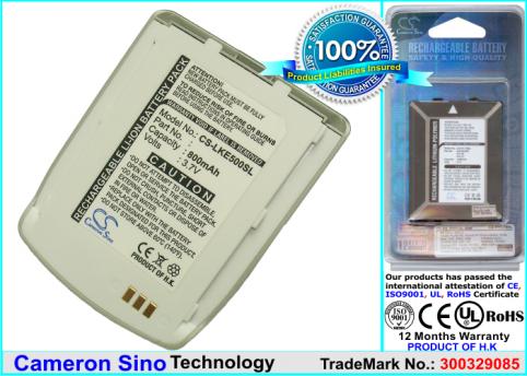 Batterie telephone lg ke500
