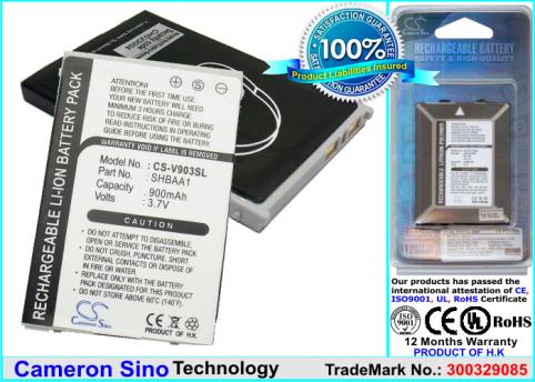 Batterie  sharp shbaa1