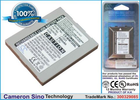 M720 m750 do13 m750 m341i batterie telephone mi