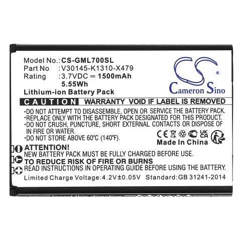 V30145 k1310 x479 gl7 batterie telephone gigase