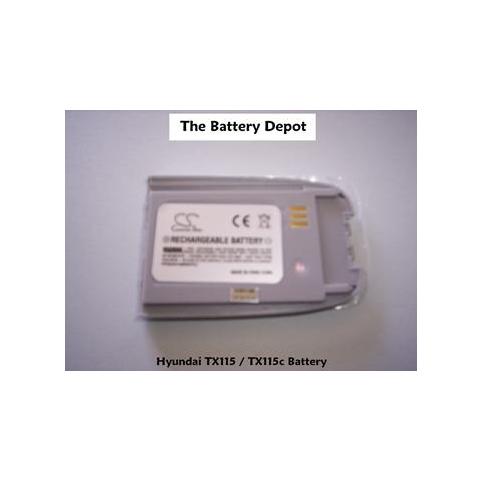 Batterie telephone hyundai tx115c