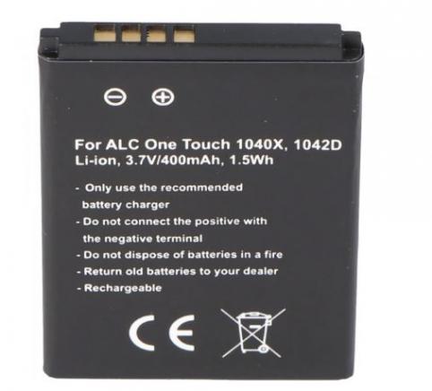 Batterie pour telephone alcatel one touch 1040x cab0400000c1